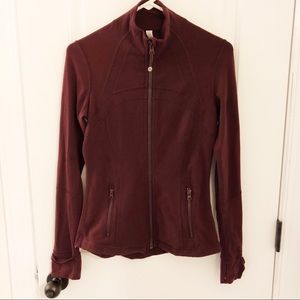 Lululemon Define Jacket Maroon Burgundy Sz 6